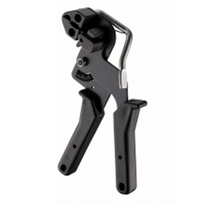 <FONT COLOR=BLUE><B>스텐밴드 조임기 S-285</B></FONT COLOR><br>10mm*0.4t Push 한손 Ball Lock